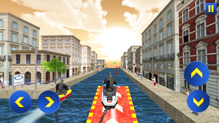 Chained Jetski Water Racing 3D