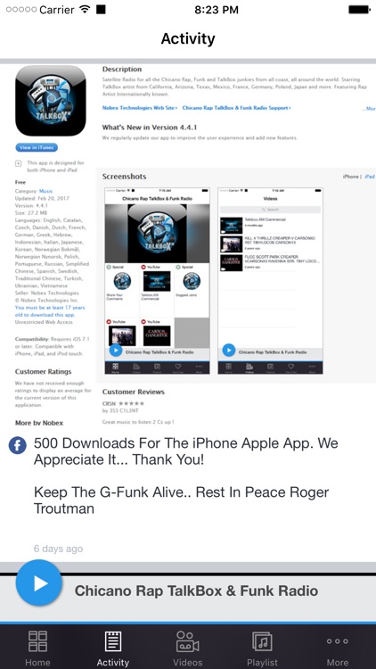 Chicano Rap TalkBox & Funk Radio