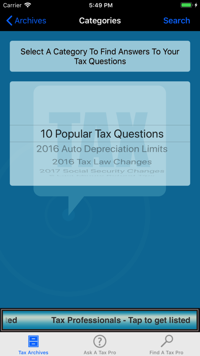 How to cancel & delete ASK A TAX PREPARER from iphone & ipad 1