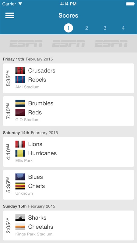 international rugby live scores