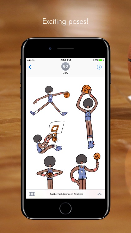 Basketball Animated Stickers