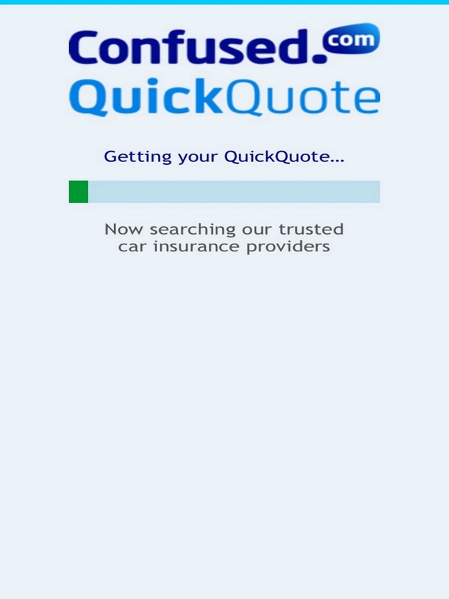 Confused Com Quickquote On The App