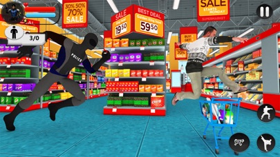 Super Police Heroes: City Supermarket Rescue - Pro screenshot 4