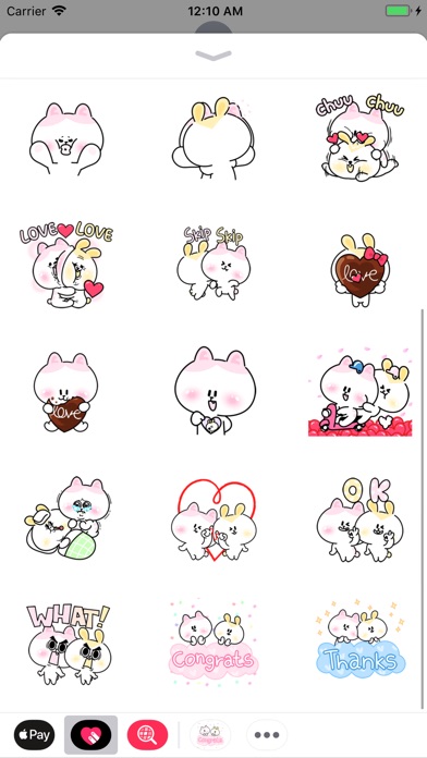 Kitty Bear Animated Sticker screenshot 3