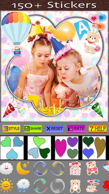 Photo Frames and Stickers screenshot-3