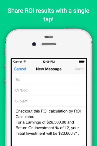 Return On Investment Pro screenshot 4