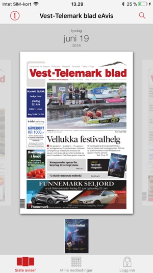 Vest-Telemark blad eAvis