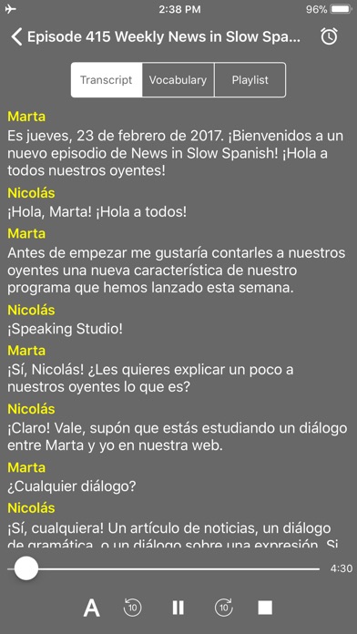 Spanish Listening Podcast screenshot 2