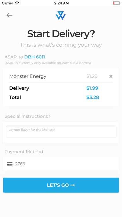 Wing - On Campus Delivery screenshot-4