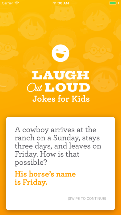 Laugh-Out-Loud Jokes for Kids screenshot 2