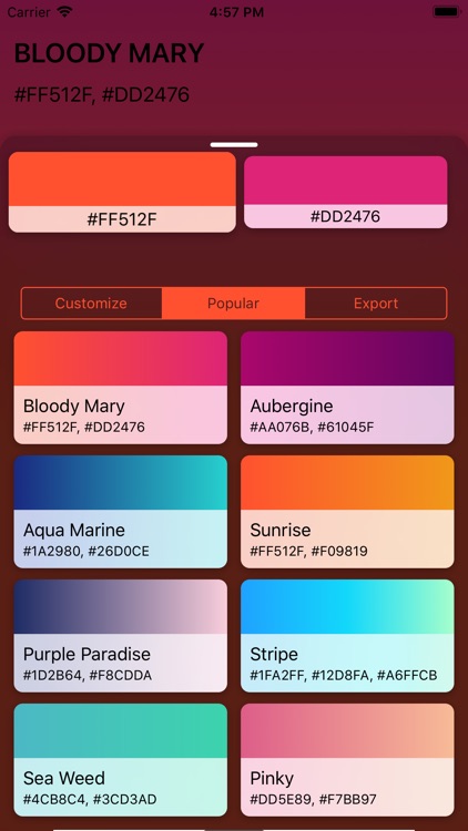 UI Gradients