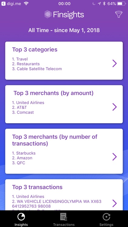 Finsights: Spending Analytics screenshot-3