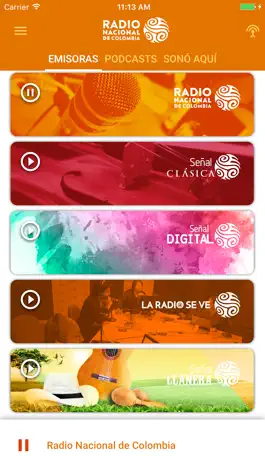 Game screenshot Radio Nacional de Colombia mod apk