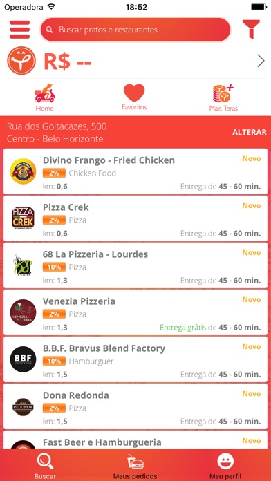 Terafood screenshot 2