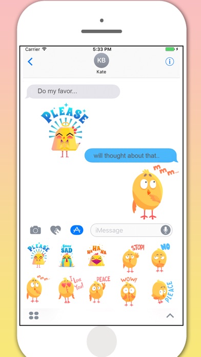 Pop Chicken Stickers screenshot 3