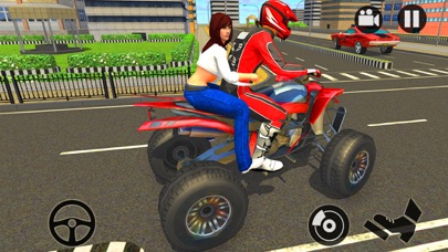 Modern City ATV Quad Bike Taxi screenshot 3