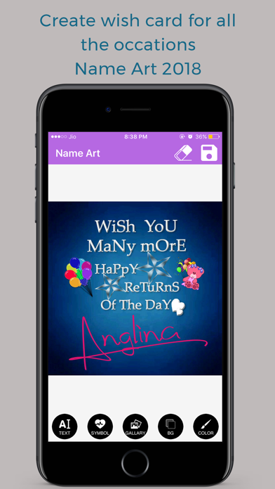 How to cancel & delete Name Art Gallery - Name Maker from iphone & ipad 3