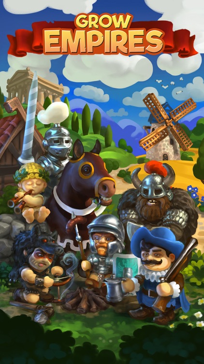 Grow Empires: Raise Knights, build Towns & Evolve screenshot-0
