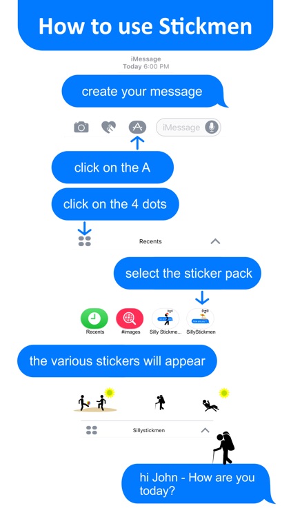 Animated Summer Silly Stickmen