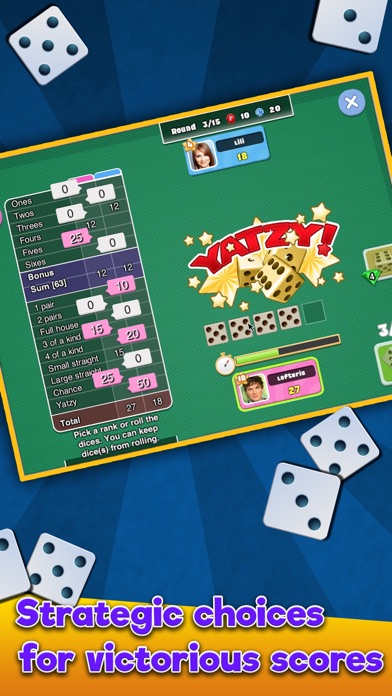 Yatzy Duels: Board Game Addict screenshot 3