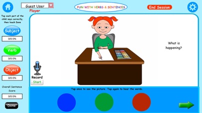 Fun with Verbs & Sentences Lite Screenshot 5