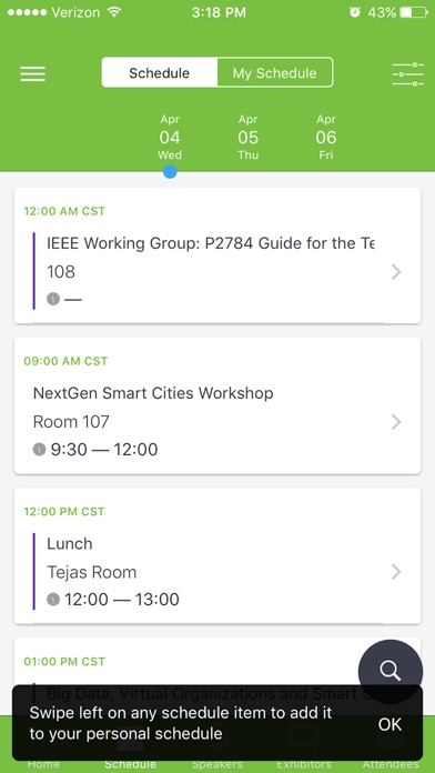IEEE GreenTech Events screenshot 3