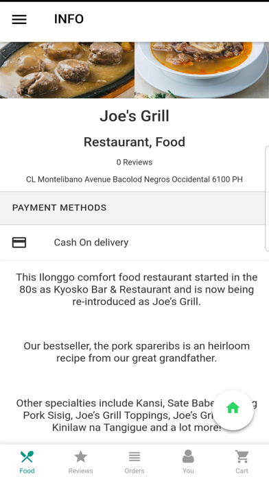 Joe's Grill screenshot 3