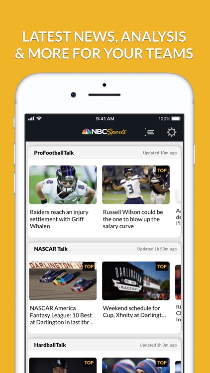 NBC Sports Scores screenshot-4