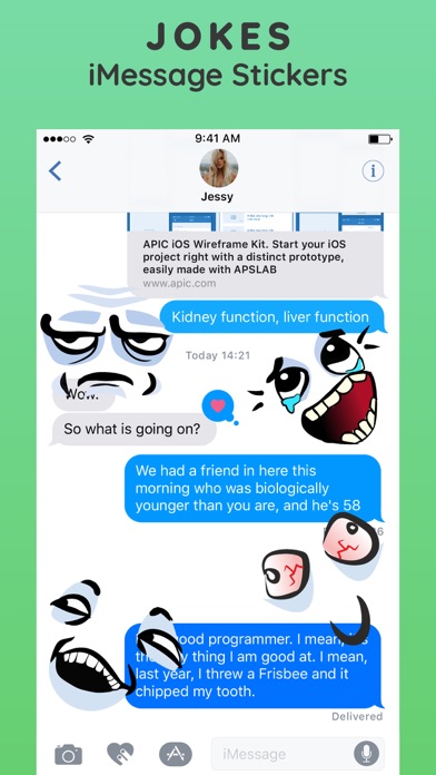 Meme Stickers for iMessage App screenshot 3