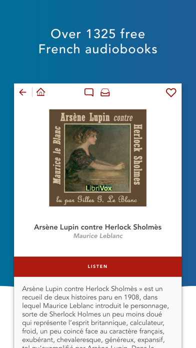 Livres Audio HQ App Download - Android APK