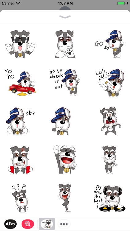 Old Husky Stlye Stickers