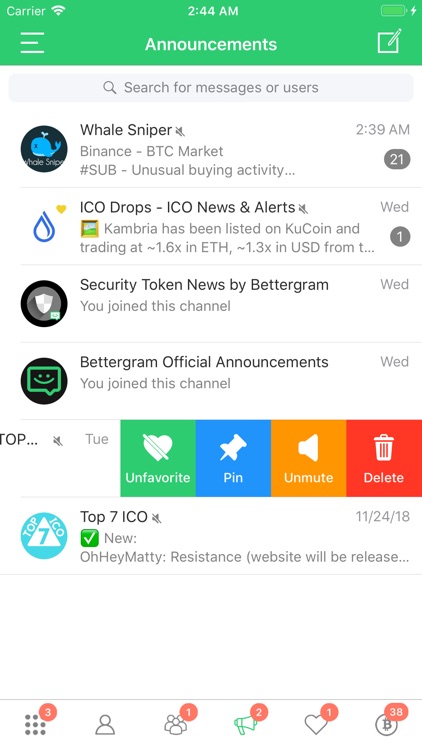 Bettergram - Crypto Chat App