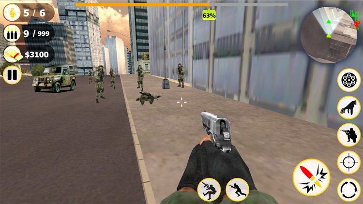 Shoot Hunter Military Strike Sniper screenshot-3