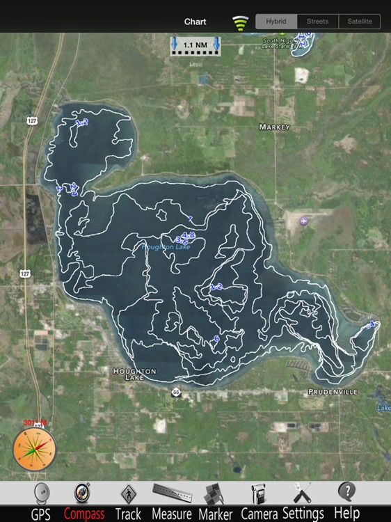 Michigan Lakes GPS Charts Pro