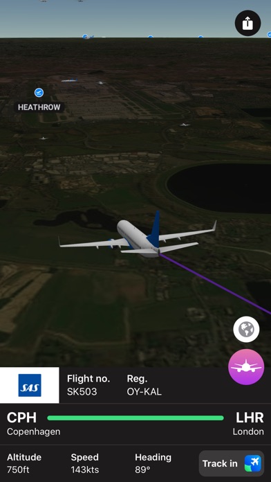 Plane Finder 3D screenshot 3