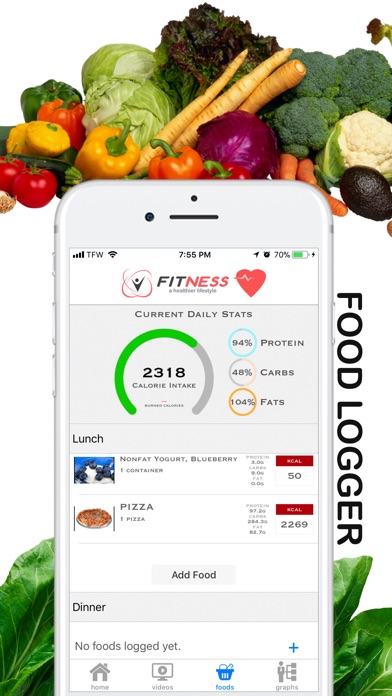 XFitness: Calorie Counter screenshot 2