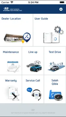 Screenshot 1 Hyundai Service Guide iphone
