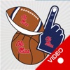 Ole Miss Rebels Animated Selfie Stickers
