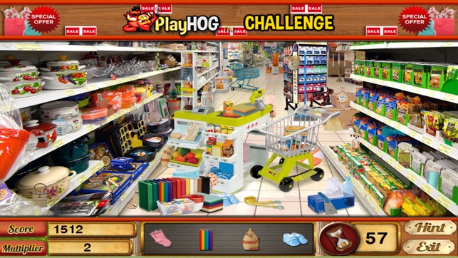 Big Mart Hidden Objects Games