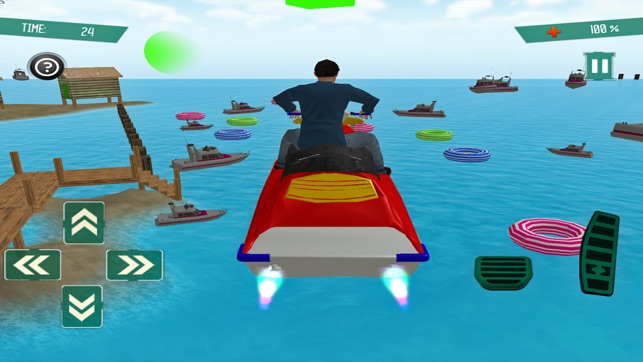 Flying Jetski Simulator 2018(圖1)-速報App