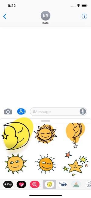 Sun, Moon & Stars Stickers(圖3)-速報App