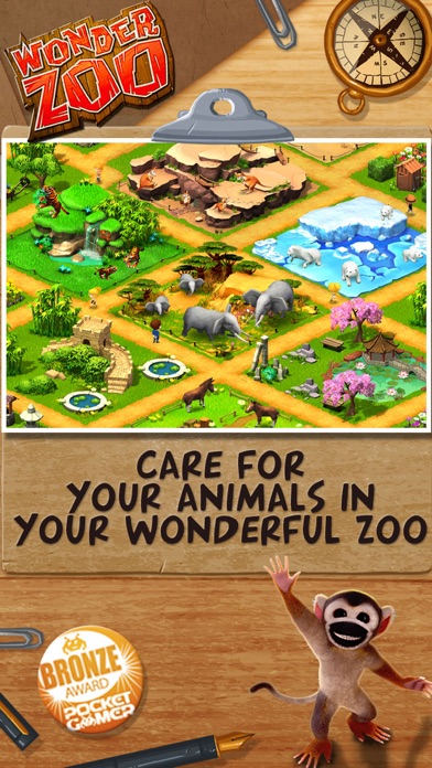 Wonder Zoo - Animal rescue Screenshot 1