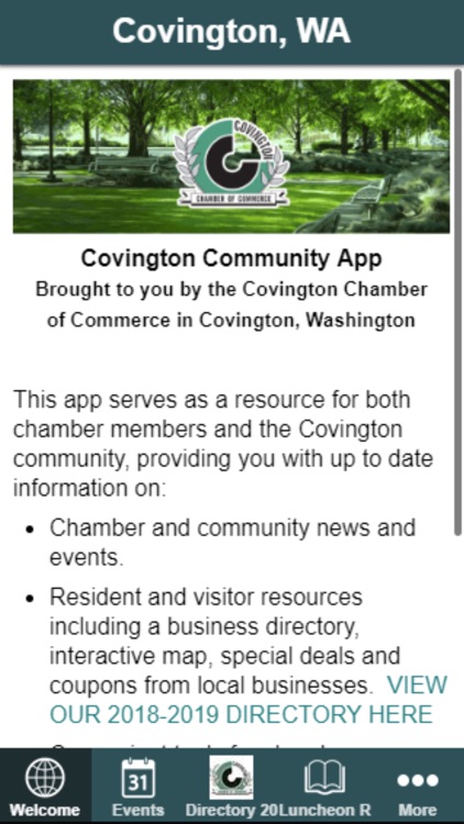 Covington Community App