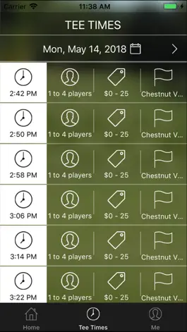 Game screenshot Chestnut Valley Golf Tee Times hack