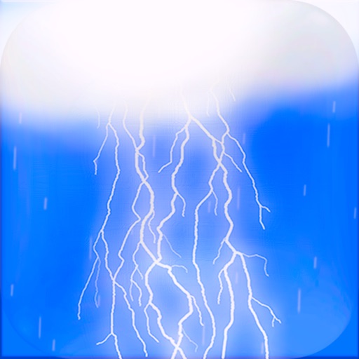 Water Droplets with Lightning iOS App