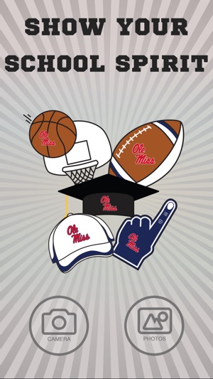 Ole Miss Rebels PLUS Selfie Stickers(圖1)-速報App