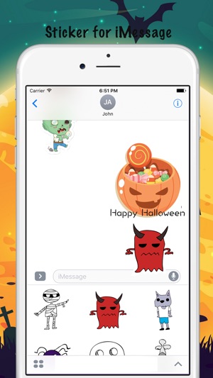 Lovely Halloween Coming Soon Sticker-萬聖節來了(圖2)-速報App