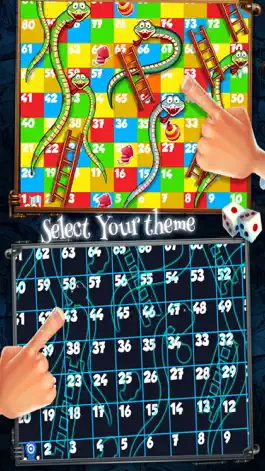 Game screenshot Snakes & Ladders - Glow & Neon apk