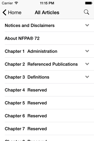 NFPA 72 2010 Edition screenshot 2