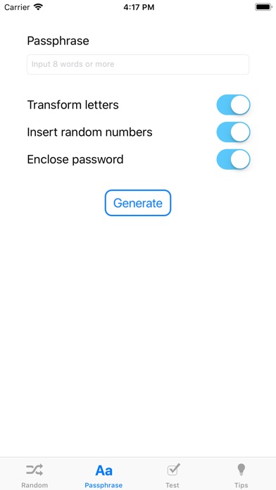 Secure Password Creator screenshot 2
